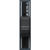 Nord Bouton Fader Noir (Drawbar) Section orgue - Vue 2